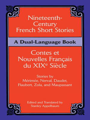 cover image of Nineteenth-Century French Short Stories (Dual-Language)